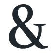 barnes and noble ampersand icon